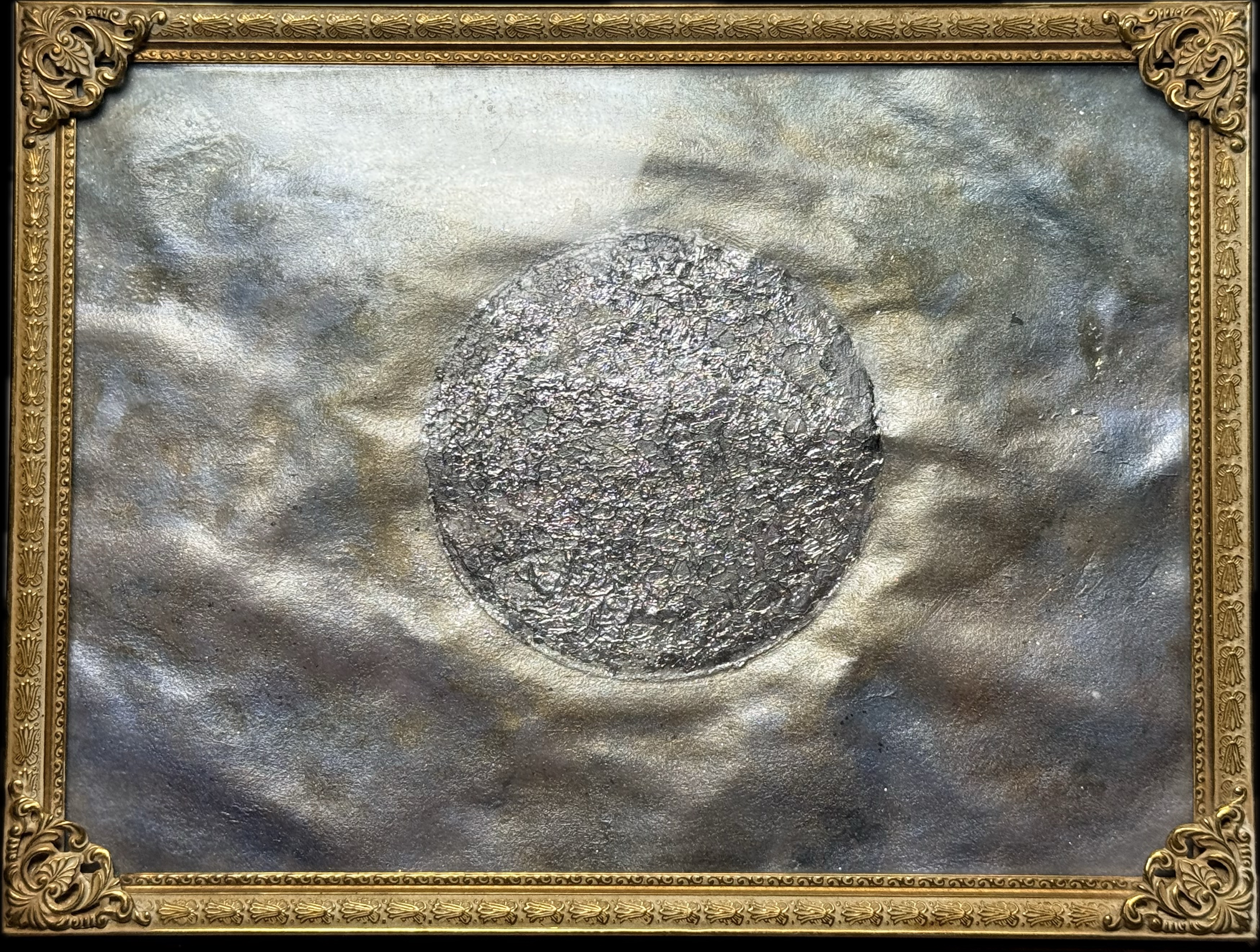 The Moon 2025 — painting by Lila Fredrika Blom